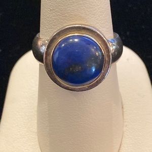 Sterling Silver Lapis Ring